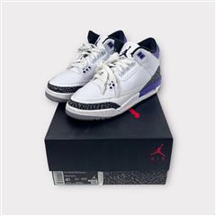 NIKE Grade School Air Jordan Retro 3 (GS) 'Dark Iris' DM0967-105 4Y
